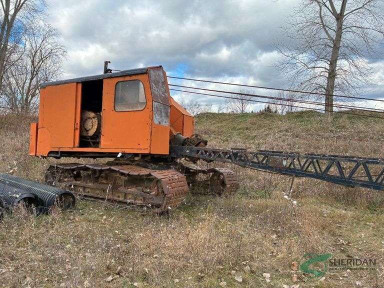 Northwest model 41 50ft boom 1 yard bucket does run image