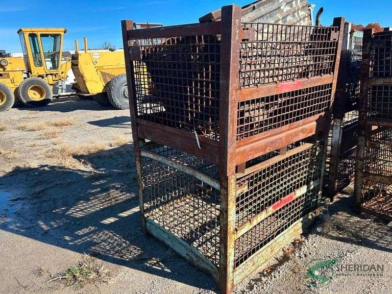 (2) Metal wire baskets image