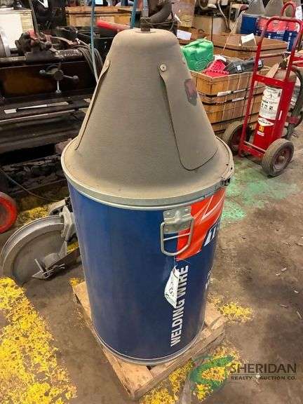 Bin of welding wire image