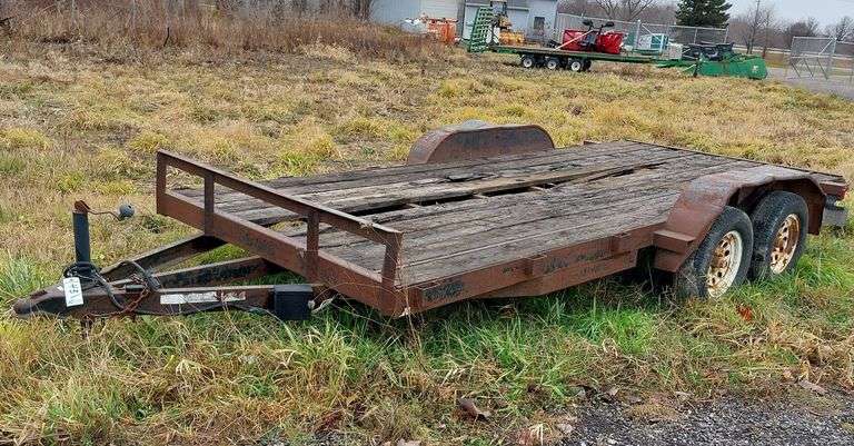 2007 Tandem Axle Flat Bed Trailer image