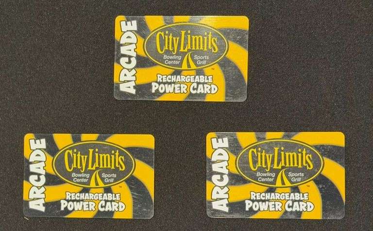 (3) City Limits $10 Arcade Cards image