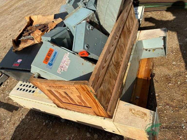 Pallet of control panels image