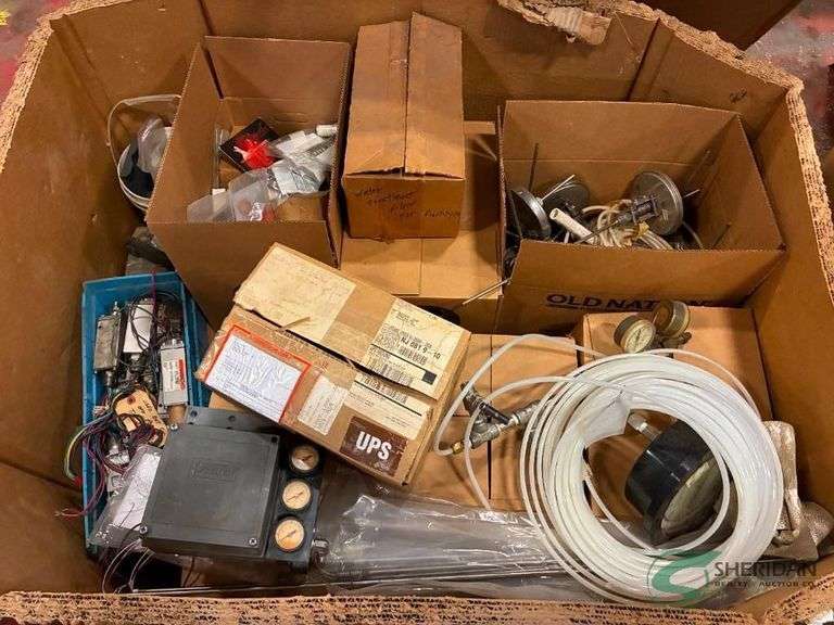 Crate of gauges and more image