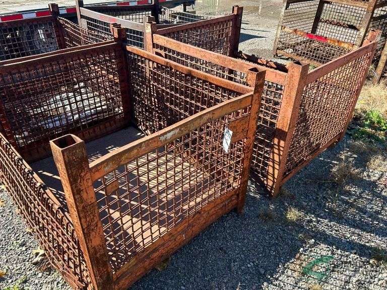 (2) Metal wire baskets image