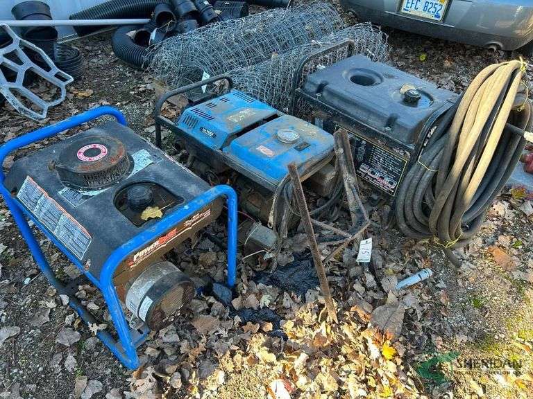 (3) Generators -working condition unknown image