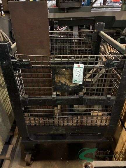 Steel bin with Misc. steel image