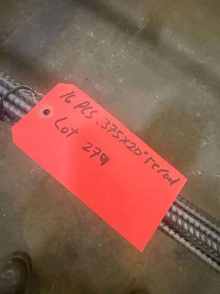 16 pcs. .375x20' rerod image