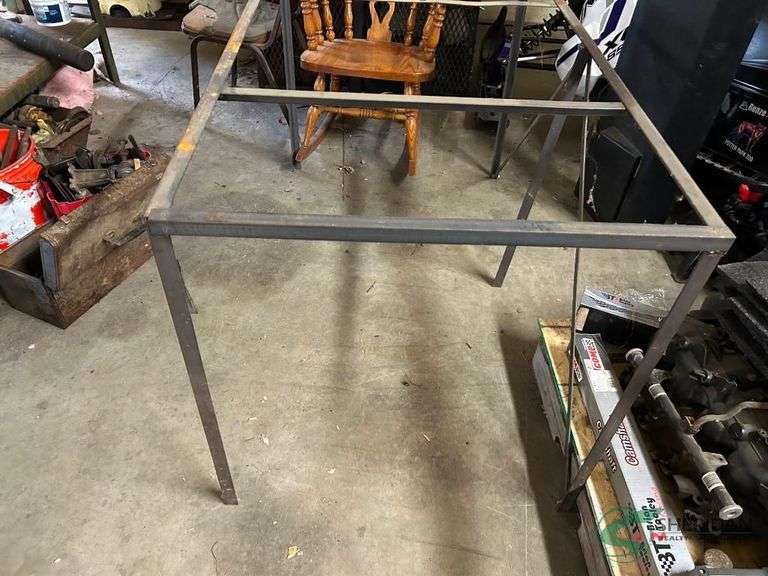 Steel frame and rocking chair image
