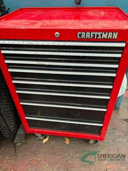 Craftsman tool box and contents image