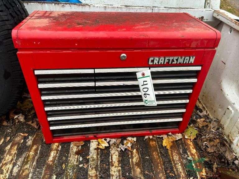 Craftsman tool box and contents image