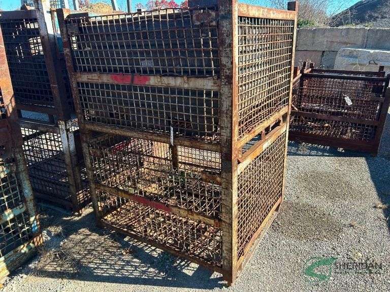 (2) Metal wire baskets image