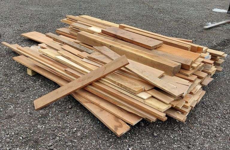 Pallet of Hardwood Lumber image
