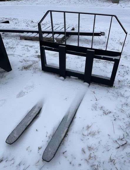 Tomahawk 48" skid steer pallet forks, row:3 image