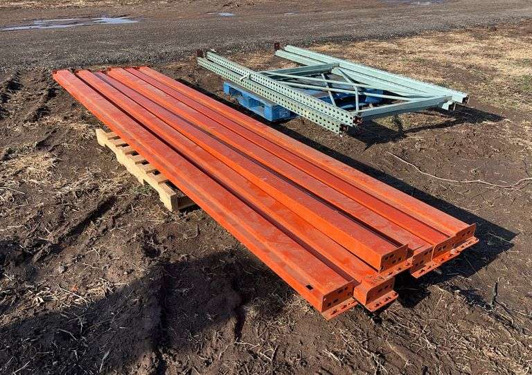 Pallet racking 42" x 9'4" legs x 13' arms, row:5 image