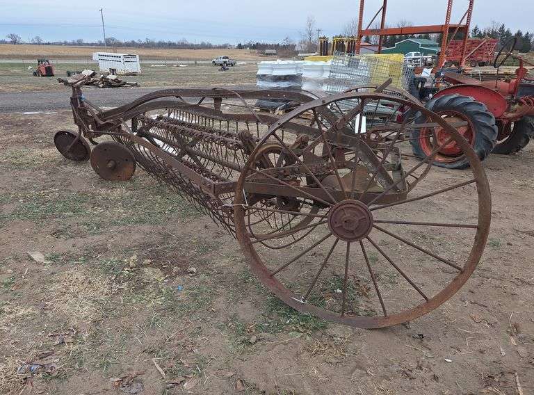 Vintage hay rake- lawn ornament, row:5 image