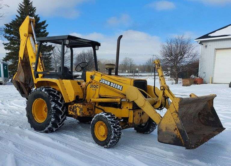 John Deere 310C Backhoe Loader image