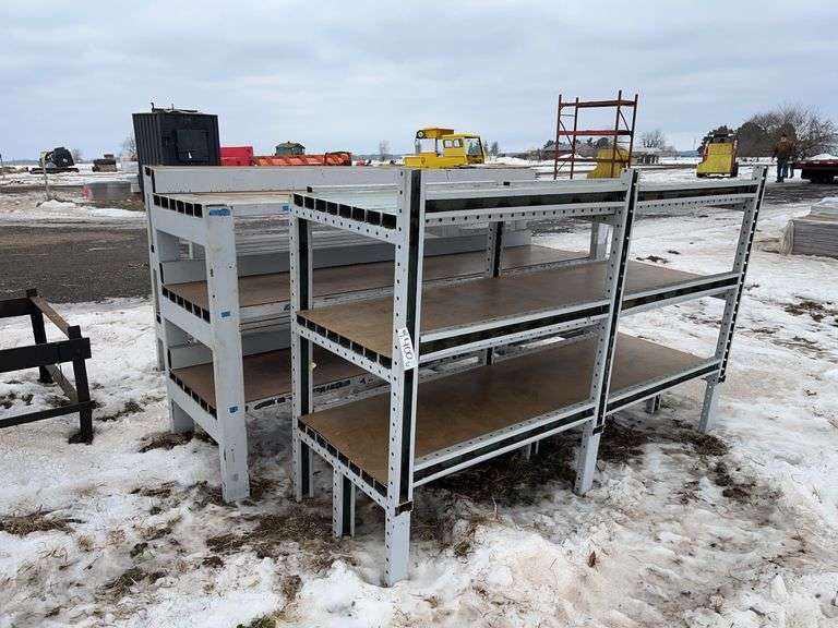 steel shelves, row: 4 image