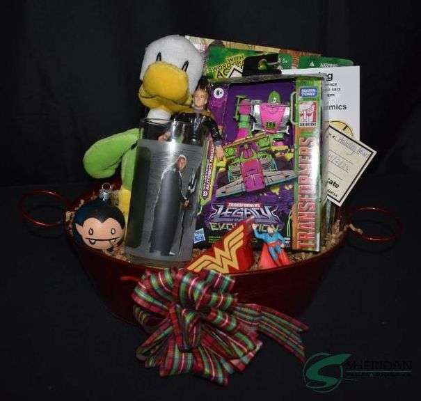 Comix Crossing Gift Basket image
