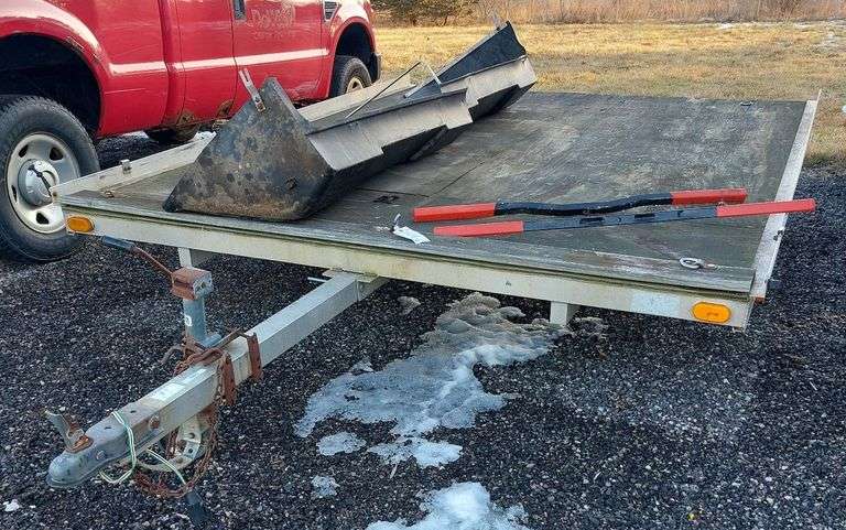 1998 R & R Snowmobile Trailer image