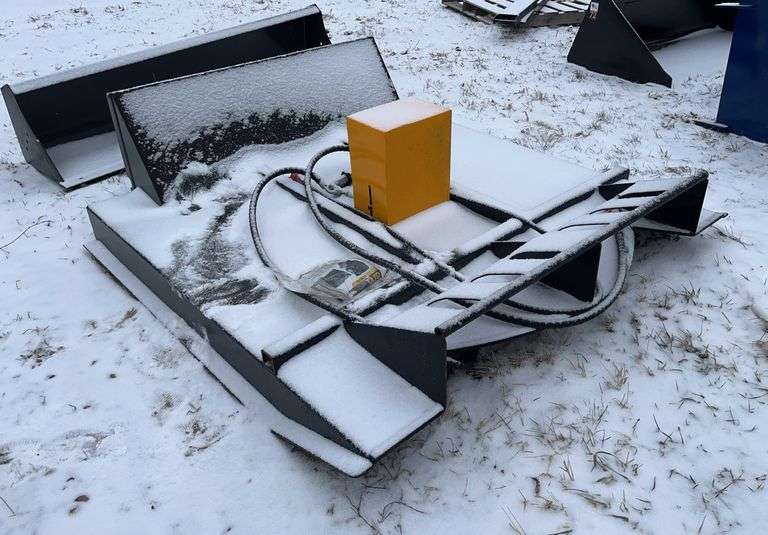 GIYI skid steer mount brush hog 60", row:3 image