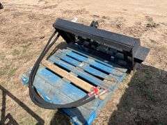 Land honor skid steer to 3 pt. with 540 PTO, owner states new,row:7