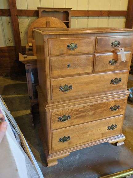 5 Piece Furniture Set, Hutch, Dresser, Table, Secretary