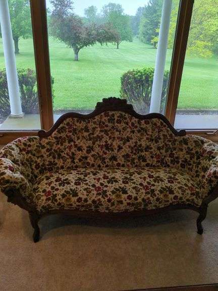 Vintage Sofa and Chair Set