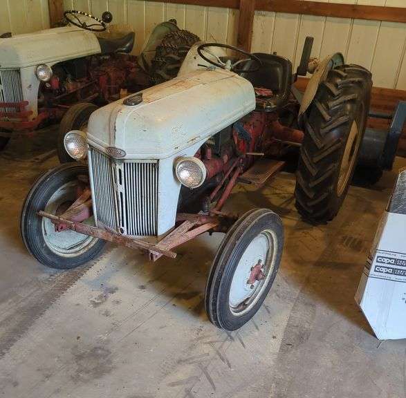 Ford 8N with Flail mower - Fires and runs