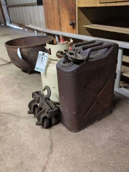 LP Tank and Trolley
