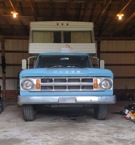 1968 Dodge Special Crew Cab Diesel Truck - does not include camper.   Does not run.