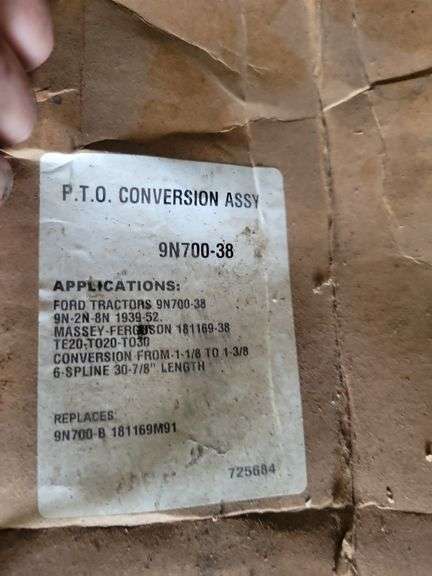 Ford 8N PTO Conversion Shaft