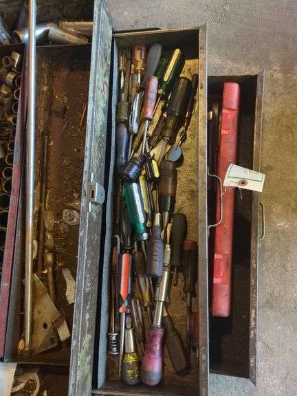 Misc Wrenches, Sockets, and Tool Box