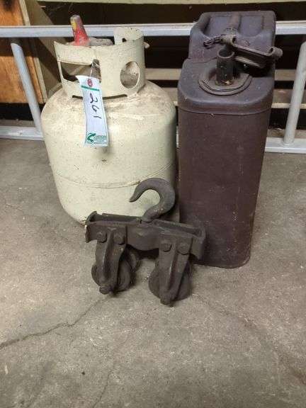 LP Tank and Trolley