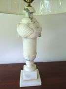 Buffett Cabinet does not include 2 marble lamps