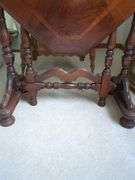 Vintage Credenza, Folding Table, End Table, and Mirror