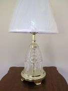 2 Pedestal Ends with Lamp and Bach Statue