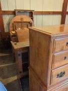 5 Piece Furniture Set, Hutch, Dresser, Table, Secretary