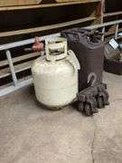 LP Tank and Trolley
