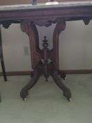 Marble Top End Table (does not include chairs)