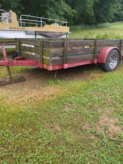 Single axle trailer