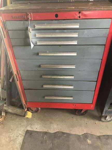 Kennedy tool box with contents