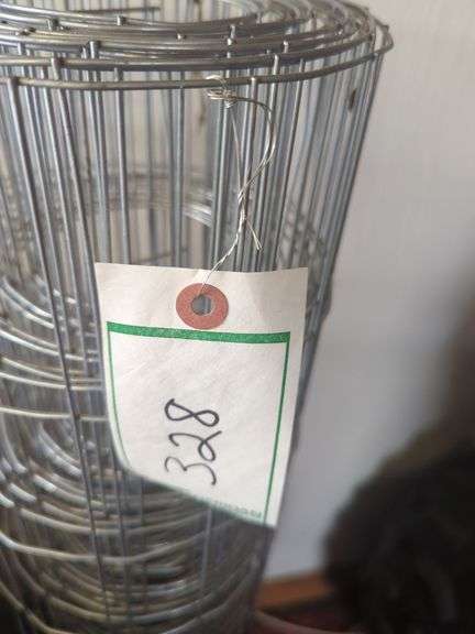 Roll of metal chicken wire