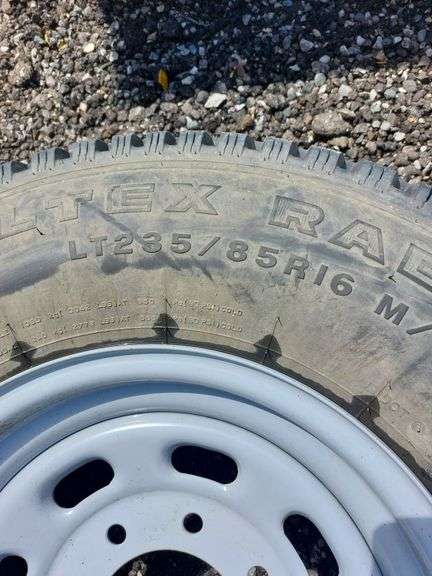 (2) 8-Lug Tires on Rims