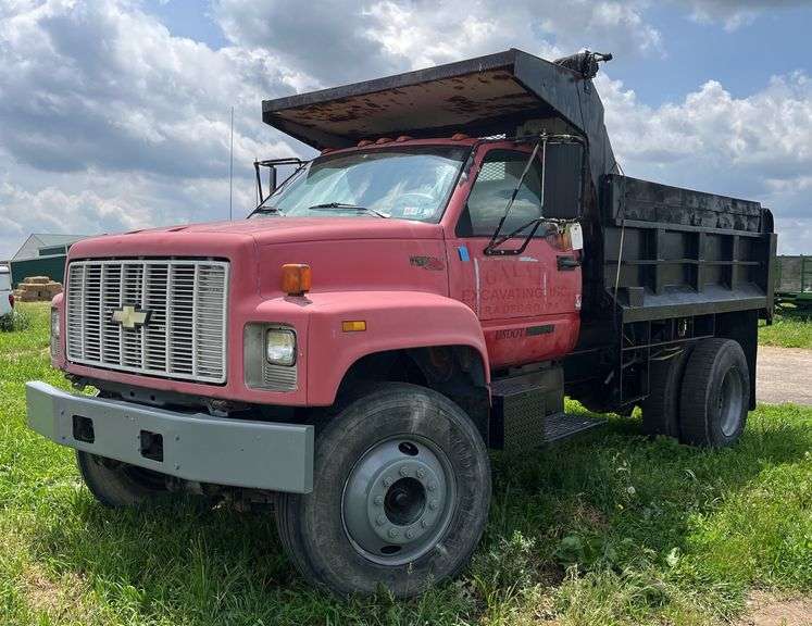 1991 Chevy Kodiak Dump Truck, K, row:1