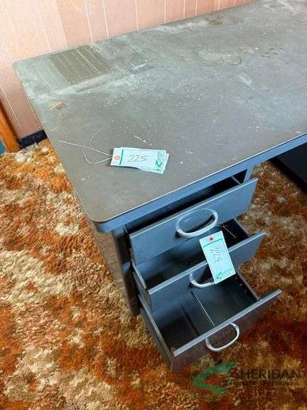 Steel desk