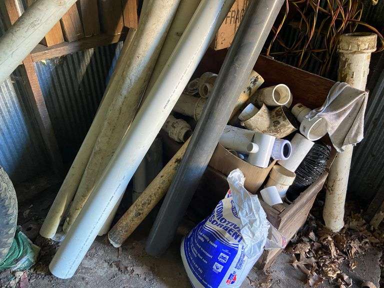 Misc. PVC and irrigation parts