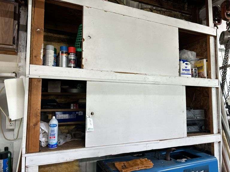 Shelf of miscellaneous items
