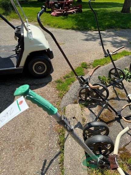 Golf club pull carts