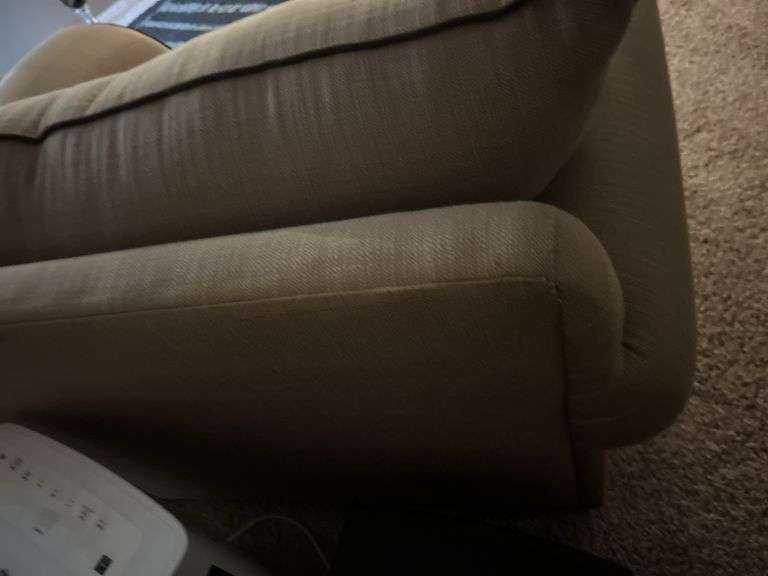 Big brown lounge chair