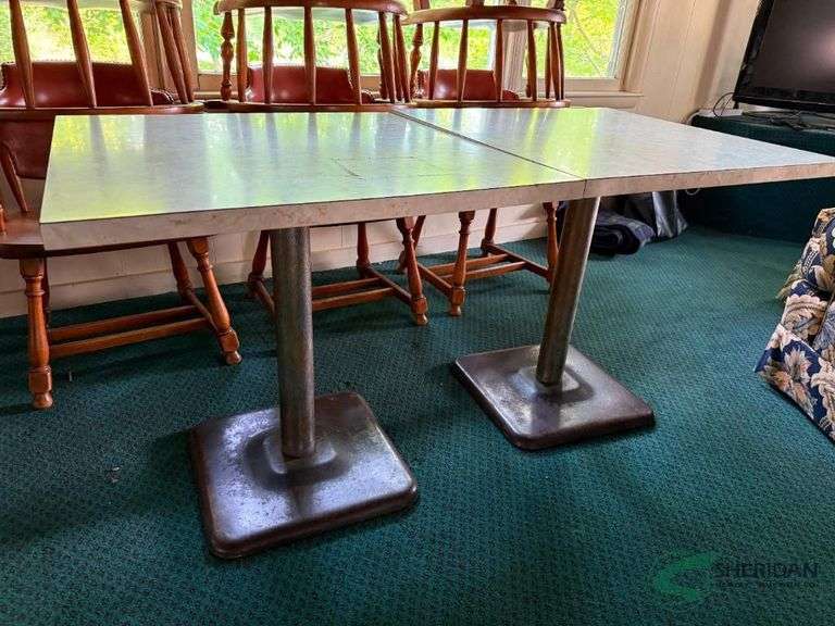 2 tables 6 chairs